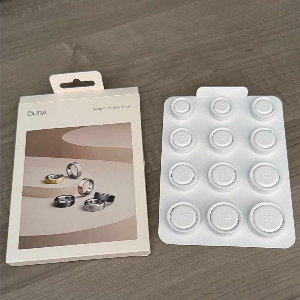 Oura Ring 4 Sample Set